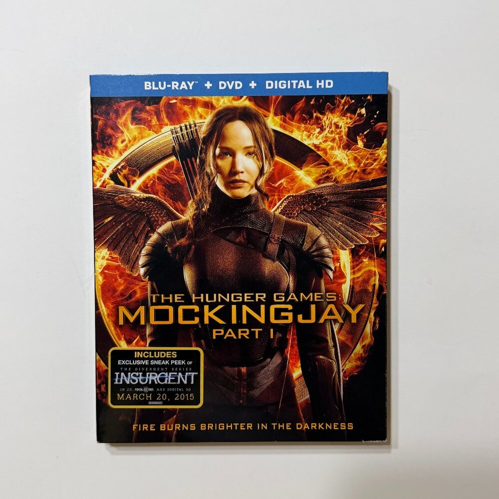 The Hunger Games Mockingjay Part 1 Blu Ray DVD Digital Movie
